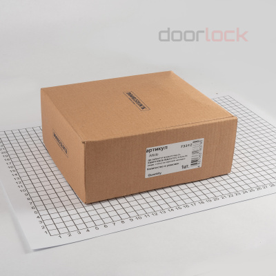 Ручка DOORLOCK 038KP/F/KNOB левая PZ72 U-form Rt