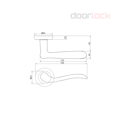 Ручка DL Звездная линия Tessera M096