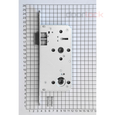 Замок дверной DL4200WС/55/78/20/SCr, межкомнатный, матовый хром