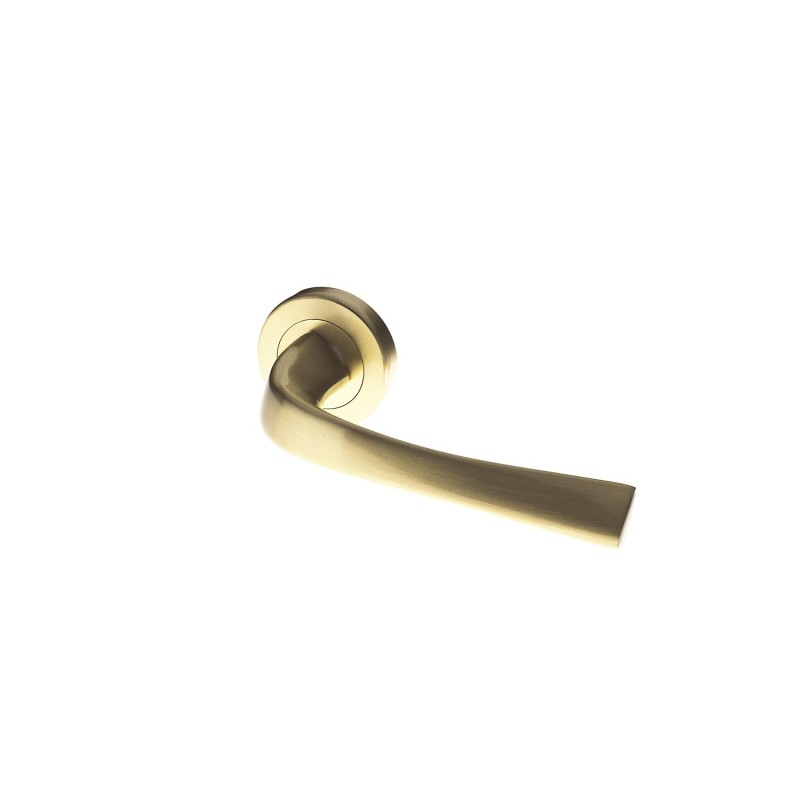 Ручка дверная DOORLOCK M101/Y Capella, матовая латунь