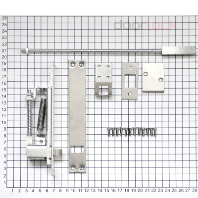 Шпингалет автоматический GEZE, нержавеющая сталь
