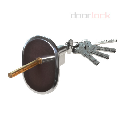 Ключевина под шток цилиндра DL S01/S PSS (полированная нержавеющая сталь)